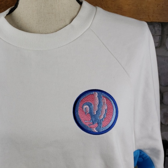 Lucky Chouette bird snap button sweatshirt 36 - Picture 2 of 8